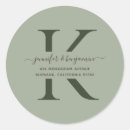 Search for green address stickers Simple
