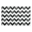 Search for chevron pillowcases Black and white