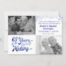 Search for 65th anniversary invitations Vintage