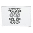 Search for video game pillowcases Funny