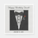 Search for black bow tie napkins Tuxedo