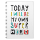 Search for super cute notebooks Superhero