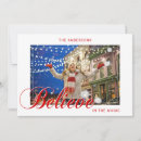 Search for believe in the magic of christmas cards Modern