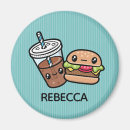 Search for junk food magnets Kawaii