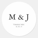 Search for couple initials wedding stickers Trendy