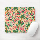 Search for tropical palm tree mouse mats Flamingo