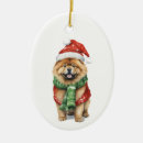 Search for chow christmas tree decorations Dog