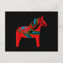 Search for horse postcards Red