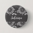 Search for white floral pattern badges Flowers