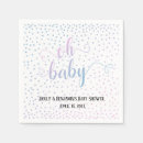 Search for oh baby napkins Typography