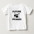 Search for drummer baby shirts Band