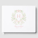 Search for floral guest books Pink