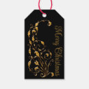 Search for vintage christmas gift tags Black