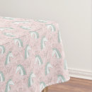 Search for pink unicorn tablecloths Pattern
