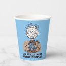 Search for peanuts paper cups Charles m schulz