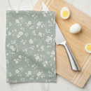 Search for sage green tea towels Rustic