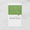 Search for talking business cards Speech