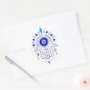 Search for hamsa hand stickers Blue