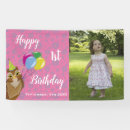 Search for happy 1st birthday banners Floral