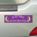 Search for witch on broom bumper stickers Witches