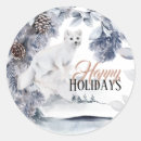 Search for fox in snow stickers Winter
