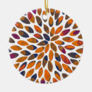 Search for abstract christmas tree decorations Orange