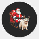 Search for santa sleigh reindeer stickers Xmas
