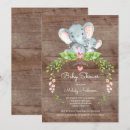 Search for cute baby shower invitations Elephant