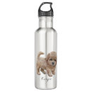 Search for dog design water bottles Puppy