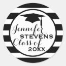 Search for vintage graduation stickers White