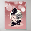 Search for woman silhouette art Girly