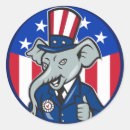 Search for republican elephant stickers Political