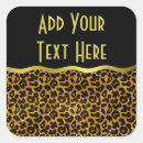 Search for leopard fur stickers For her