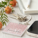 Search for sparkle glitter key rings Pink