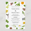 Search for herb wedding invitations Leaves