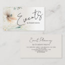 Search for event coordinator business cards Modern