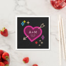 Search for neon napkins Black
