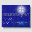 Search for catholic funeral guest books Christian