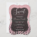Search for pink cheetah birthday invitations Glam