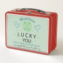 Search for luckys lunch boxes Four leaf clovers