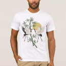 Search for japanese crane tshirts Red crowned crane