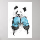 Search for panda print posters Black