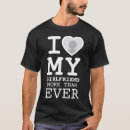 Search for black and white photo tshirts I love my girlfriend