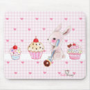 Search for cute bunny mouse mats Pink