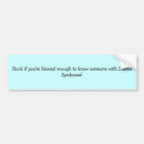 Search for downs bumper stickers Black