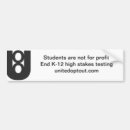 Search for out bumper stickers Education