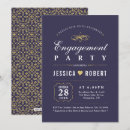 Search for purple engagement party invitations Gold
