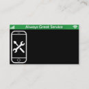 Search for phone repair business cards Black