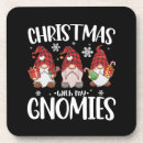 Search for christmas gnome coasters Xmas