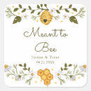 Search for bee thank you stickers Bridal
